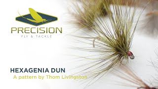 Hexagenia CDC Hex Mayfly South Central PA Hex Dun Dry Fly Pattern
