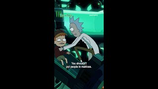 Gonna start putting people who have wronged me in Matrixes. #RickandMorty #HBOMax