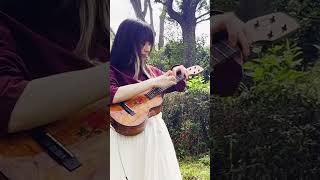 高校生がウクレレで日本の伝統曲『さくらさくら』を弾いてみた ⎹ by #rena #renaukulele #ウクレレ #レナウクレレ #羚奈 #弾いてみた #さくらさくら