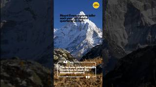Mount Everest facts🏔 #factshorts #uniqueshorts