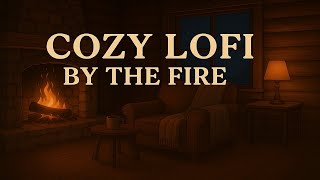 Cozy Fireplace Lofi | Calm Cabin Sounds for Sleep, Study, or Chill