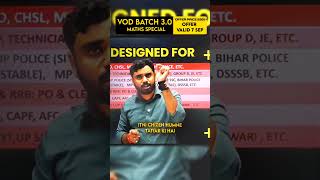 Vod batch special 👍...#adityaranjansir #ssccglmaths #ssccglvacancy2025 #ssccgl2025 #mocktestanalysis