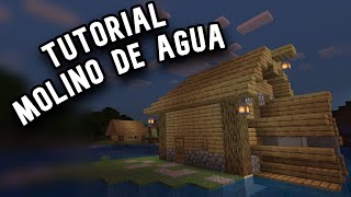 COMO HACER UN MOLINO DE AGUA EN MINECRAFT 1.20 PASO A PASO