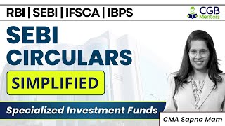 SEBI Circular Simplified: Specialized Investment Funds | Circular