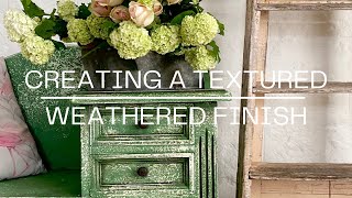 Rustic Bench Makeover