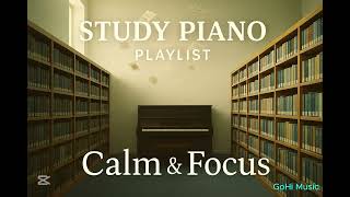 Study Piano Playlist | Calm & Focus Music for Reading, Exams, Deep Work#RelaxingPiano