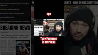Tony Ferguson is INSPIRING.. #mmanews #ufcnews #combatsportsnews