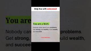 Nobody Cares Bro 😤 | Men Must Succeed 💯