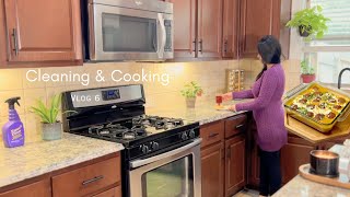 Home Cooking & Cleaning Routine for a Sparkling Clean Kitchen | Clean with Me