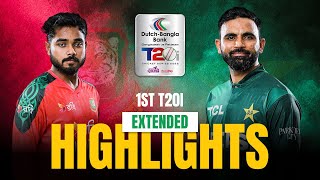 EXTENDED HIGHLIGHTS | Bangladesh vs Pakistan, 1st T20i | T Sports