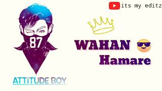 Tera baap aya new version trending🔥🔥 | Attitude boys status👑 | new whatsappstatus 😎 | itsmyeditz
