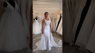 A moment for the veil ~ Bijoux Bridal #weddingdress #weddingdressinspo #shortvideo