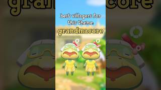 best GRANDMACORE villagers! 🧶 #acnh