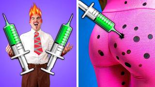 Surviving 10 Movies in 24 Hours || Crazy Challenge & Funny Situations