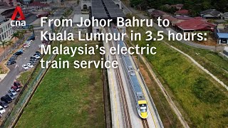 Malaysia's electric train service: From Johor Bahru to Kuala Lumpur in 3.5 hours