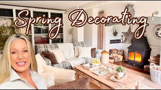 LIVING ROOM DECORATING IDEAS ~ Decorate with Me ~ Thrifted Decor