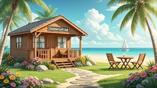 🌴 Relaxing Summer Lofi – Work, Study & Relaxation Ocean Beats