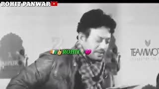 SadDialogueStatus Irfan Khan Status Irfan Khan WhatsApp status video Status #MunnaBhaiMBBS