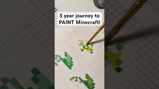 5 year journey to PAINT all of Minecraft! Azure Bluet