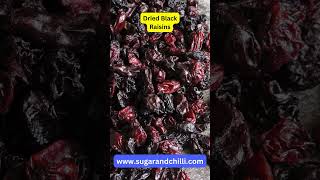 Dried Black Raisins for Healthy Snacking