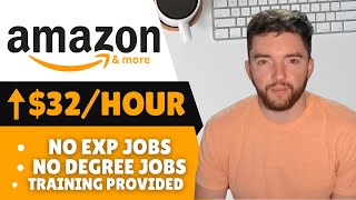 No Experience? Amazon is Hiring Remotely Again! & More Work From Home Jobs