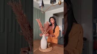 My fall home tour| Neutral + Minimal home decor #shorts30 #homedecorationideas