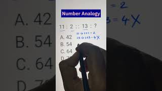 Number Analogy | Reasoning Tricks