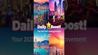 Daily Boost! 🌟 Your 2025 for Self-Improvement Routine#shorts