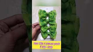 Hair clip and crunchy at wholesale price #shorts #viral #trending