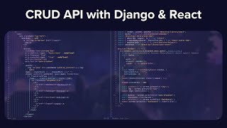(reading chat) CRUD API with Django & React