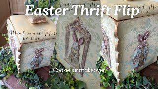 Cookie Jar Makeover (Easter Thrift Flip)