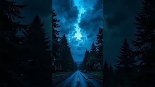 🌌 Moody vibes hit different 🌲✨ #motivation #viral #usashorts