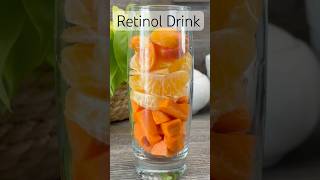 Get Glass Skin Naturally ✨Drink for Clear & Glowing Skin 🍊🥕🍑 #healthyskin #glowingskin #antiaging