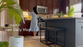 A day of diligent homemaker starting from 6 AM🧹| Cleaning, Organizing, Cooking |Housework SilentVlog