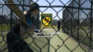 A Comms Asset - 'Sport at Macarthur' for Macarthur Anglican School