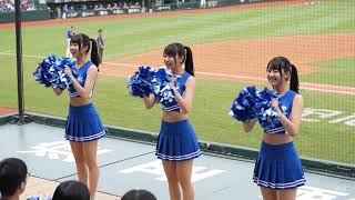 【AI生成】野球場の美しいチアリーダー