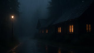 Dark Night Rain ASMR 🌧️ Rain Sounds & Thunder for Deep Sleep & Relax