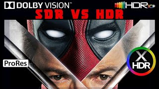 Deadpool and Wolverine TRAILER 2 - SDR vs. HDR Comparison Series | TEKNO3D Labs