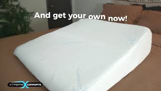 Wedge Pillow by XtremeComforts Product Demo Video