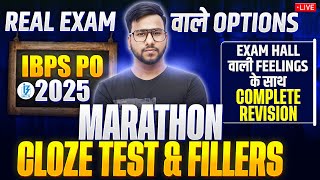 Cloze Test + Fillers Marathon For IBPS PO Pre 2025 | Cloze Test & Fillers One Shot Class | Varun Sir