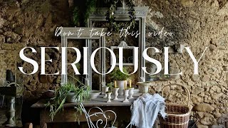 Madame Grinch’s French Farmhouse | Holiday Decorating Satire 🕯️| Market Days