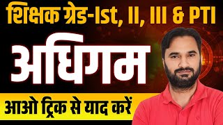 अधिगम | Psychology Marathon LIVE | शिक्षक ग्रेड 1st, 2nd, 3rd, PTI, REET 2025 | Tricks | Sanjay Sir