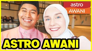 We went on ASTRO AWANI for RAYA! 😱🇲🇾