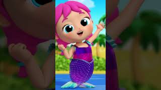 Mermaid Swimming Adventure 🌊 #PreschoolSong #KidsMusic #FunLearning