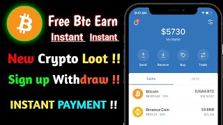 Free BTC Instant payment| Free Crypto loot | New Airdrop loot | Crypto loot 