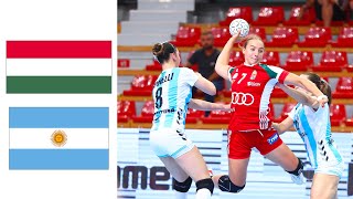 Hungary vs Argentina 🔥 HIGHLIGHTS 🔥 U-18 IHF Women's Youth World Championship 2022