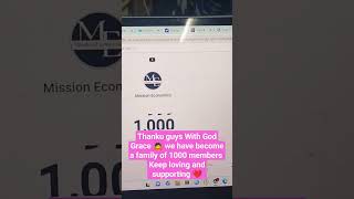 Becoming a family of 1k members| 1k subscriber celebration 🎊