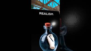 Minecraft vs Realism | Glass Bottle #minecraft #vr #drawing #painting #art #minecraftrealistic #asmr