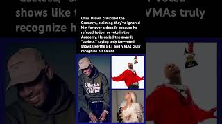 Chris Brown slams Grammys again 🎤 #ChrisBrown #Grammys #MusicNews #BETAwards #VMA