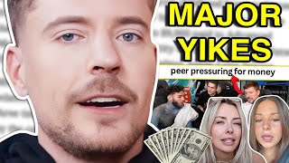 MRBEAST がさらなる困難に (寄付を迫っている?!)